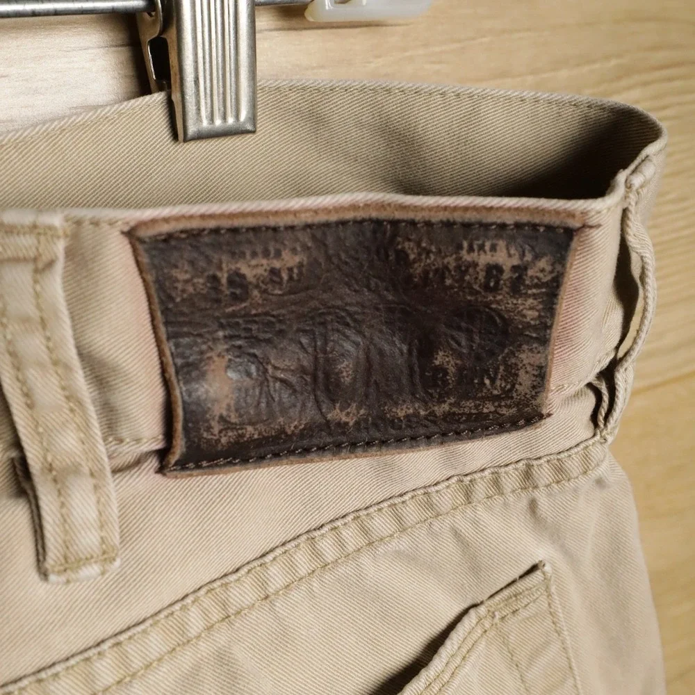Polo Ralph Lauren Classic Fit Chino Pants Khaki Tan‎ Mens Size 38 32
